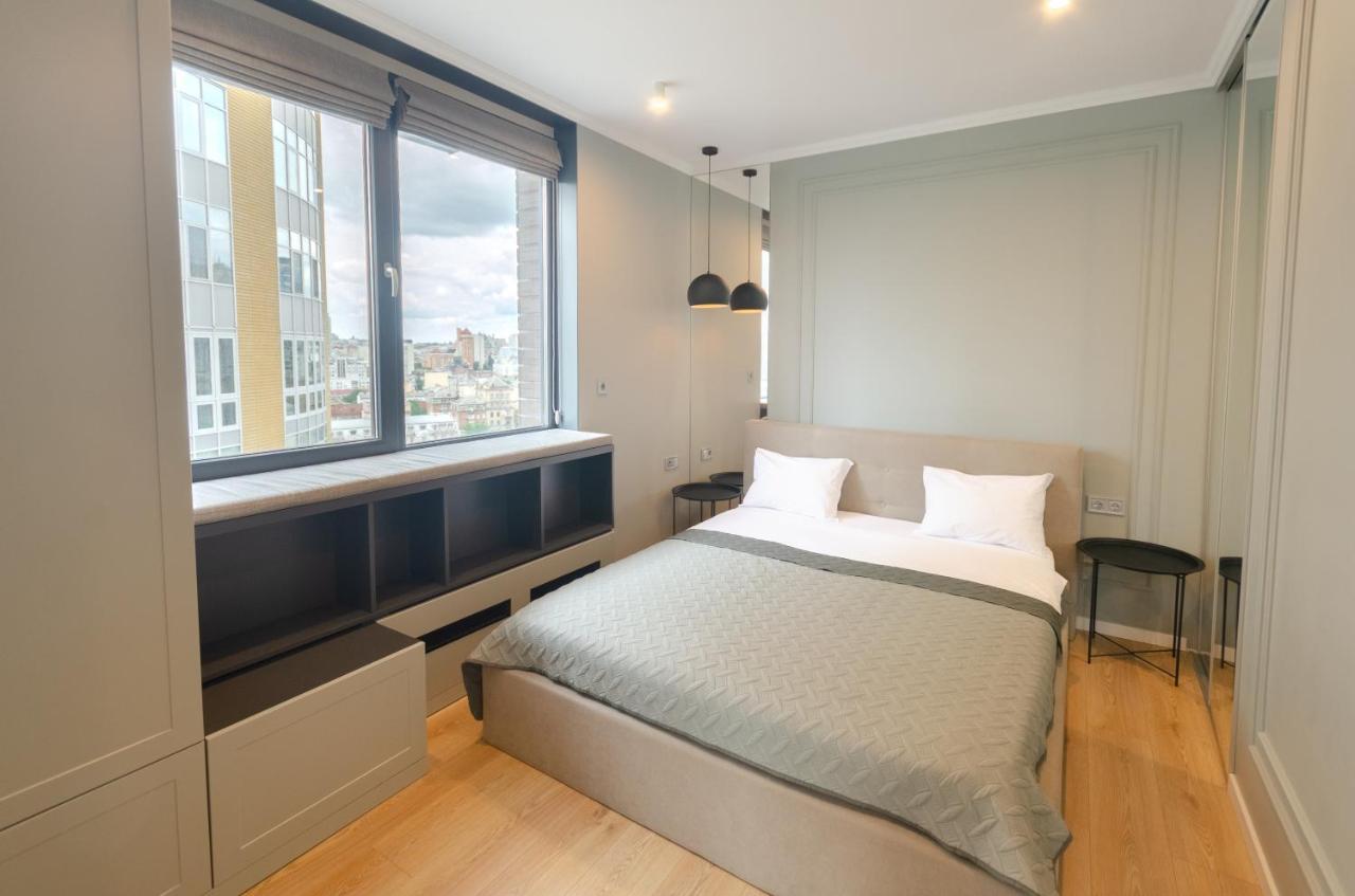 Petrovdom Apartment 183А-183B In Rc New York Concept House, 74 Antonovycha Street Kiev Exterior foto